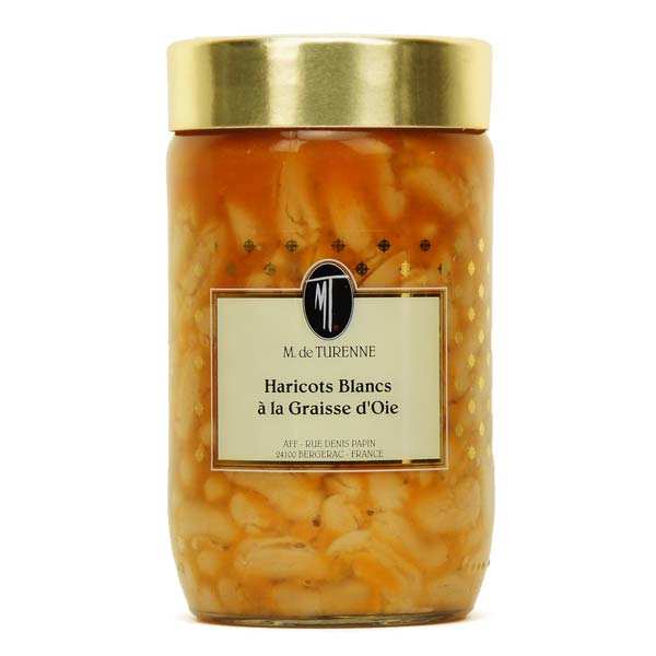 Haricots blancs lingots Graisse D'Oie 72 cl