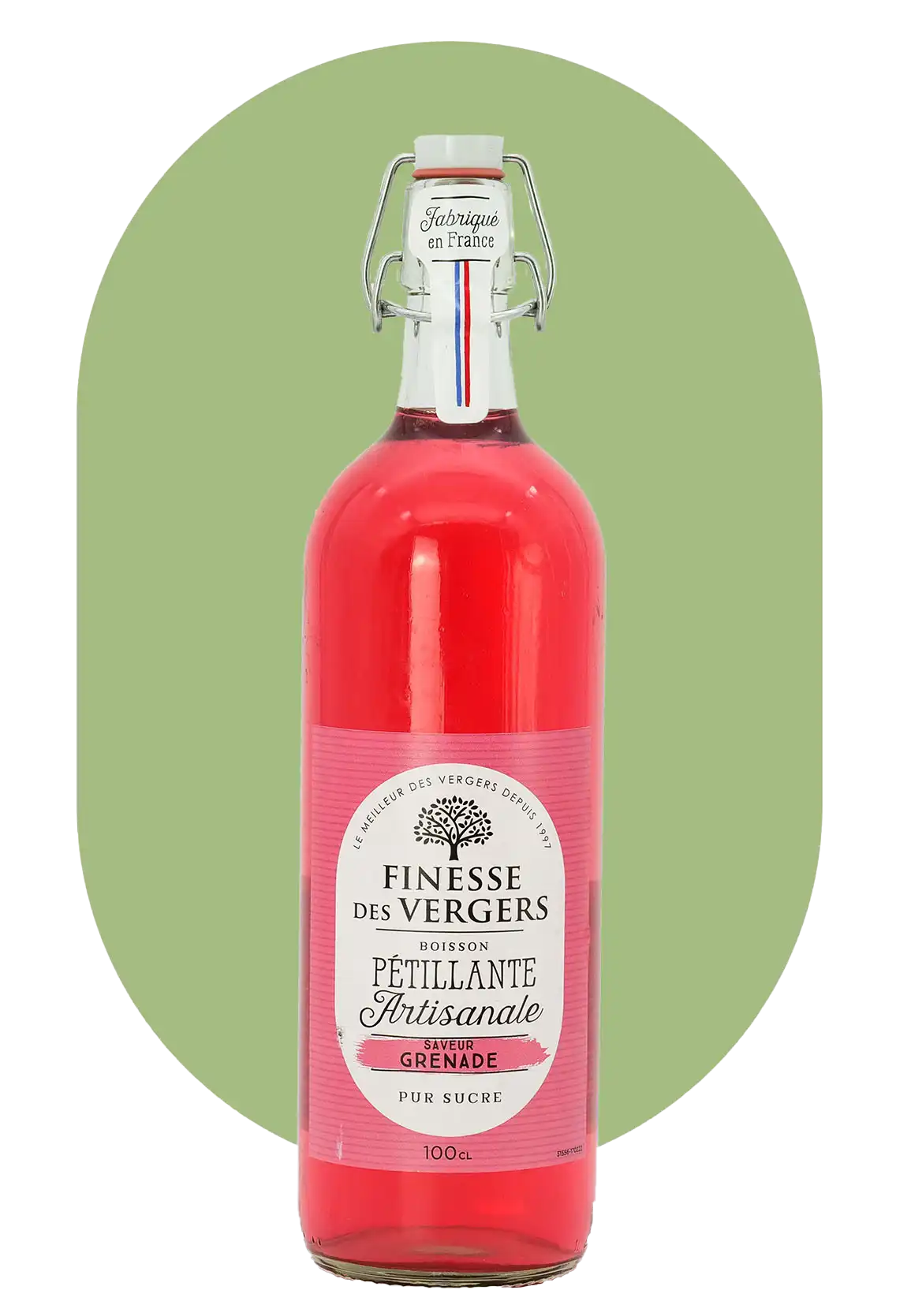 Boisson Artisanale Pétillante Menthe Citron 100 cl – Image 2