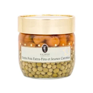 Pois extra fins et jeunes carottes 36 cl