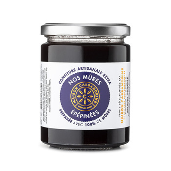 Confiture Artisanale Mûres Épépinées 345 g