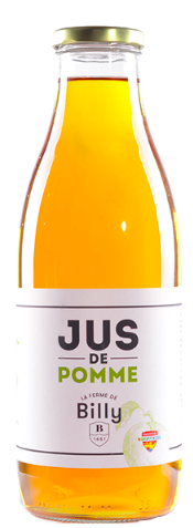 Jus de Pomme 1 L La Ferme de Billy 100 % Normand