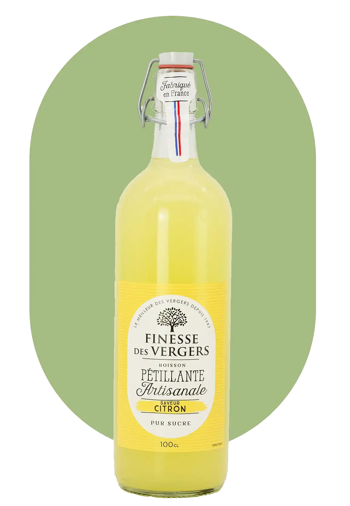 Boisson Artisanale Pétillante Citron 100 cl
