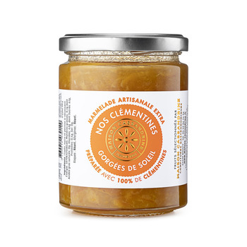 Marmelade Artisanale Extra Clémentines 345 g